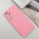 Чохол Silicone Cover Lakshmi Full Camera (AA) для Samsung Galaxy S25 Рожевий / Pink