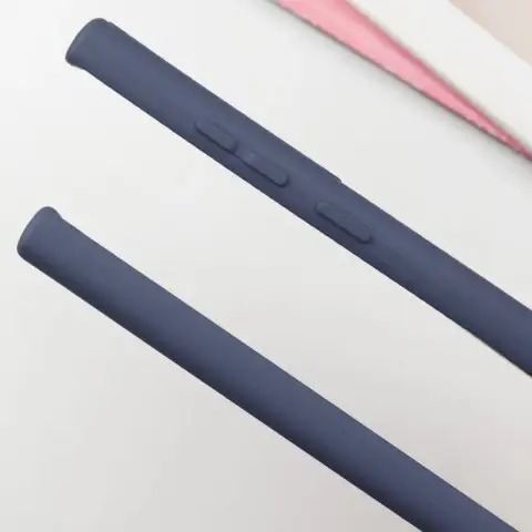 Чохол Silicone Cover Lakshmi Full Camera (AA) with logo для Samsung Galaxy S25 Ultra Синій / Midnight blue