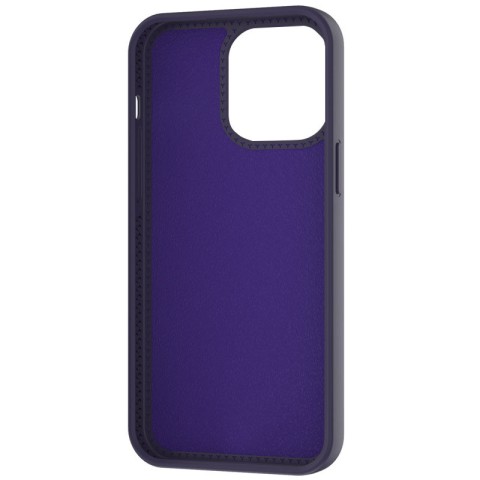 Чохол Silicone Case Full Protective NO LOGO with Ring для Apple iPhone 12 Pro Max (6.7") Purple