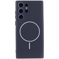 Чохол Silicone Cover Lakshmi Full Camera (AA) with MagFit для Samsung Galaxy S23 Ultra Темно-синій / Midnight blue