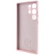 Чохол Silicone Cover Lakshmi Full Camera (AAA) with Logo для Samsung Galaxy S24 Ultra Рожевий / Pink Sand