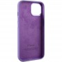 Чехол Silicone Case Metal Buttons (AA) для Apple iPhone 14 (6.1")