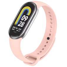 Силіконовий ремінець для Xiaomi Mi Band 8/9/10 Рожевий / Chalk Pink