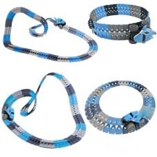 Інтерактивний трек з інерційною машинкою SHT 5510-1 Shark Trak (186pcs/1CAR) Blue