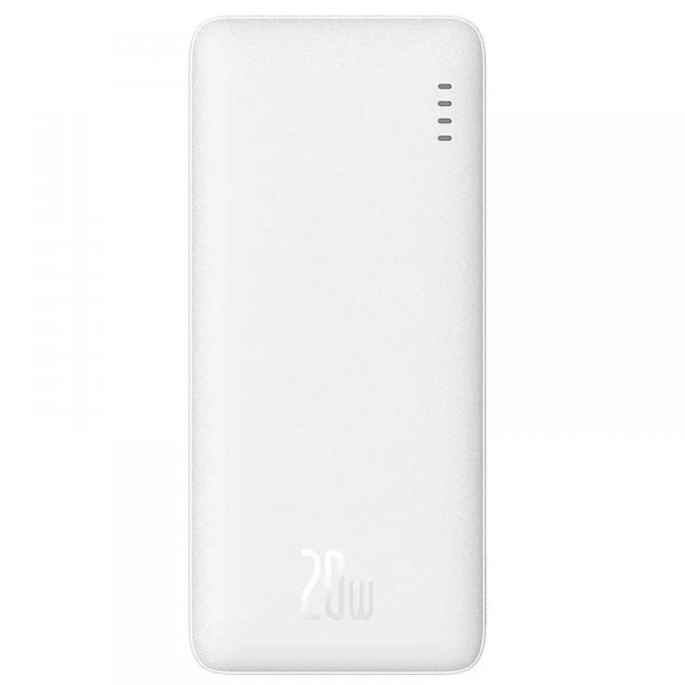 Портативний ЗП Power Bank Baseus Airpow OS 20W 10000 mAh (PPQD09000) White