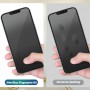 Захисне 2.5D скло Blueo Corning Gorilla Glass для Apple iPhone 15 Plus (6.7") Чорний