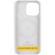Чохол Silicone Case (AA) Logo with MagSafe для Apple iPhone 17 Air (6.5") Білий / White