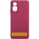 Чохол Silicone Cover Ummi Lakshmi Full Camera (AA) для Xiaomi 13T / 13T Pro Бордовий / Marsala