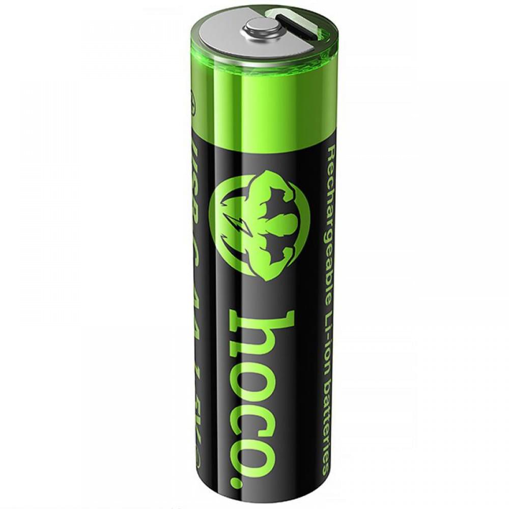 Акумуляторні батарейки Hoco JA3 Energy AA 2 pcs Black