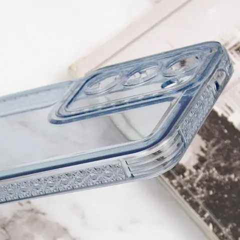Чохол TPU Starfall Clear для Samsung Galaxy S23 Блакитний