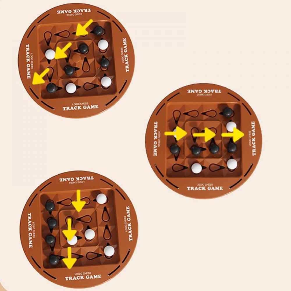 Настільна інтерактивна гра Ummi ME-155 Orbital Logic Chess Brown
