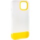 Чохол TPU+PC Bichromatic для Apple iPhone 12 Pro / 12 (6.1") Matte / Yellow