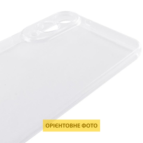 TPU чохол Epic Transparent 1,5mm Full Camera для Samsung Galaxy S25 Edge Безбарвний (прозорий)