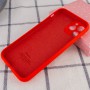 Чохол Silicone Case Full Camera Protective (AA) для Apple iPhone 12 Pro (6.1") Червоний / Red / PVH