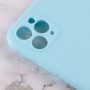 Силіконовий чохол Candy Full Camera для Apple iPhone 11 Pro Max (6.5") Бірюзовий / Turquoise