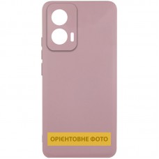 Чохол Silicone Cover Lakshmi Full Camera (AAA) для Motorola Moto G85 Рожевий / Pink Sand