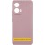 Чохол Silicone Cover Lakshmi Full Camera (AAA) для Motorola Moto G85 Рожевий / Pink Sand