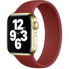 Ремінець Solo Loop для Apple watch 38mm/40mm 150mm (5) Червоний / Dark Red