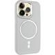 Шкіряний чохол SnapCase with MagSafe для Apple iPhone 12 Pro Max (6.7") Grey