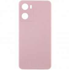Чохол Silicone Cover Lakshmi Full Camera (AAA) для Oppo A57s / A77s Рожевий / Pink Sand