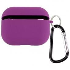 Силиконовый футляр с микрофиброй для наушников Airpods Pro 2 / Pro