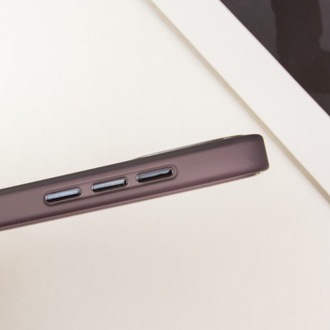 Чохол TPU+PC Lily with MagSafe для Apple iPhone 14 Pro (6.1") Dark Purple