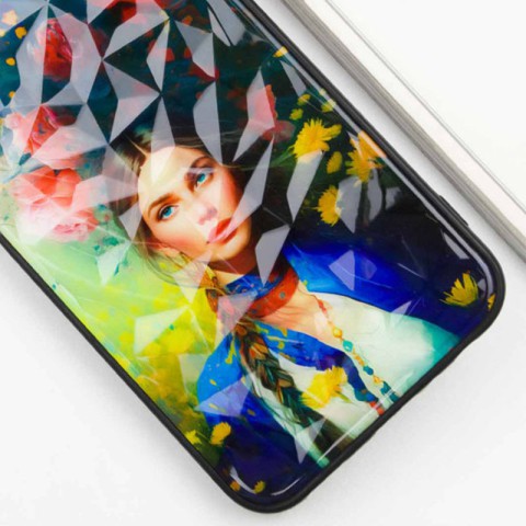 TPU+PC чохол Prisma Ladies для Xiaomi Redmi 9C Peonies