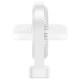 Настільний вентилятор Hoco HX65 ultra-thin desktop fan 2000 mAh White