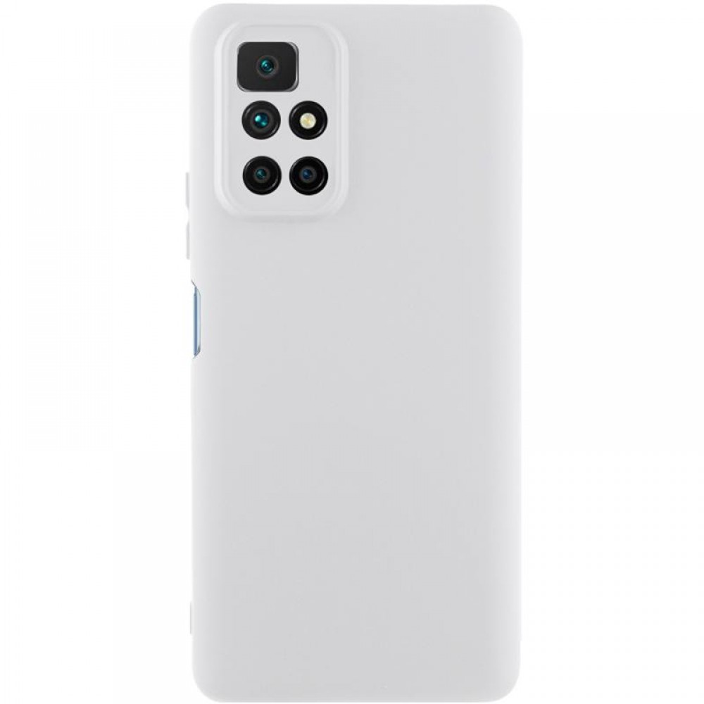 Чохол Silicone Cover Ummi Lakshmi Full Camera (AA) для Xiaomi Redmi 10 Білий / White