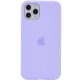 Чохол Silicone Case Full Protective (AA) для Apple iPhone 11 Pro (5.8") Бузковий / Dasheen