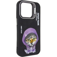TPU+PC чохол Friends для Apple iPhone 15 (6.1") Black Cat