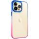 Чохол TPU+PC Fresh sip series для Apple iPhone 14 Pro Max (6.7") Рожевий / Синій