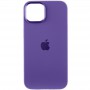 Чохол Silicone Case Metal Buttons (AA) для Apple iPhone 14 (6.1") Фіолетовий / Iris