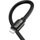 Дата кабель Hoco U143 Joy USB to Lightning 2.4A (1.2m) Black