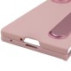 Шкіряний чохол Leather Case (AAA) with stand для Samsung Galaxy Z Fold7 Pink