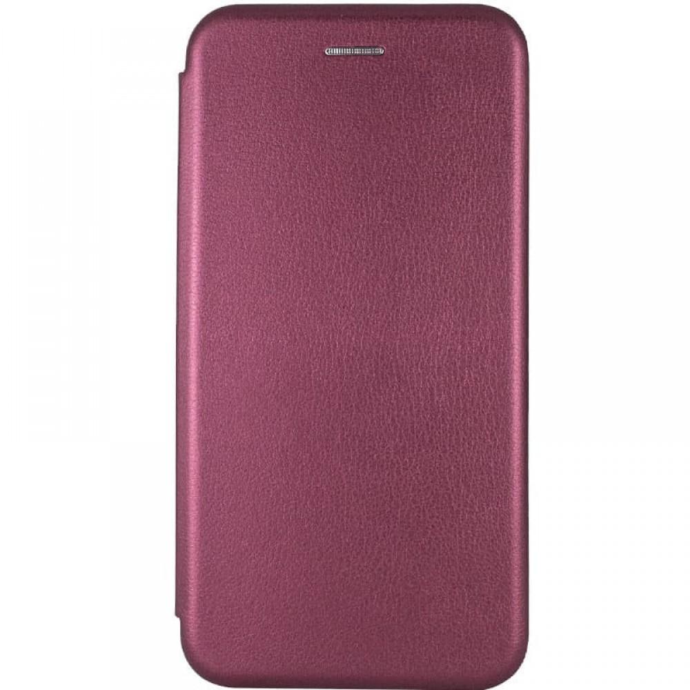 Шкіряний чохол-книжка Classy для Samsung Galaxy A16 4G/5G Бордовий
