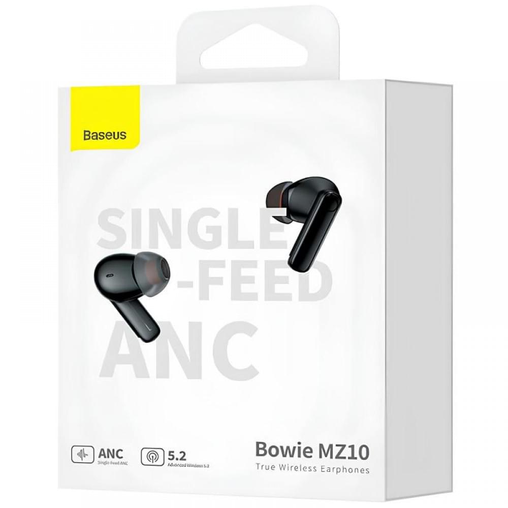 Бездротові TWS навушники Baseus Bowie MZ10 ANC (NGTW34000) Black