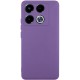 Чохол TPU GETMAN Liquid Silk Full Camera для Infinix Note 40 Pro 4G Фіолетовий / Amethyst