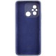 Чохол Silicone Cover Lakshmi Full Camera (AAA) для Xiaomi Redmi 12C Темно-синій / Midnight blue