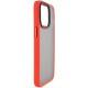 TPU+PC чохол Metal Buttons для Apple iPhone 12 Pro Max (6.7") Червоний