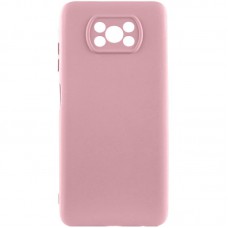 Чохол Silicone Cover Ummi Lakshmi Full Camera (AA) для Xiaomi Poco X3 NFC / Poco X3 Pro Рожевий / Pink Sand