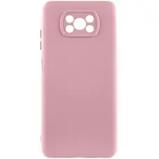 Чохол Silicone Cover Ummi Lakshmi Full Camera (AA) для Xiaomi Poco X3 NFC / Poco X3 Pro Рожевий / Pink Sand