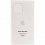 Чохол Silicone case (AAA) full with Magsafe and Animation для Apple iPhone 12 Pro Max (6.7") Білий / White