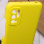 Чохол Silicone Cover Full Camera (AAA) для Xiaomi Redmi Note 10 5G / Poco M3 Pro Жовтий / Bright Yellow