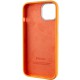 Чохол Silicone Case Metal Buttons (AA) для Apple iPhone 12 Pro Max (6.7") Помаранчевий / Marigold