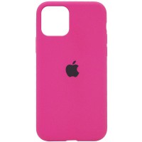Чохол Silicone Case Full Protective (AA) для Apple iPhone 11 Pro Max (6.5") Малиновий / Dragon Fruit