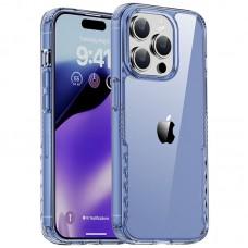 Чохол TPU+PC Multi-Color для Apple iPhone 15 Pro (6.1") Blue