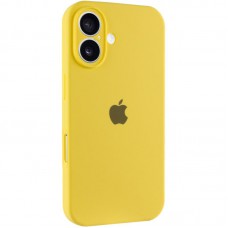 Чохол Silicone Case Full Camera Protective (AA) для Apple iPhone 17 (6.3") Жовтий / Yellow
