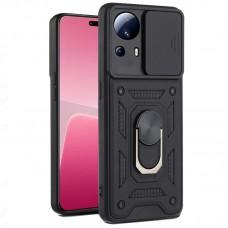 Ударостійкий чохол Camshield Serge Ring для Xiaomi 13 Lite Чорний