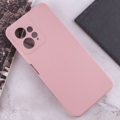 Чохол Silicone Cover Lakshmi Full Camera (AAA) для Xiaomi Redmi Note 12 4G Рожевий / Pink Sand